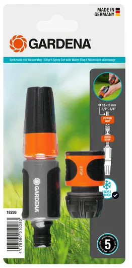სარწყავი თავი 13მმ   Stop 'n' Spray Set 13mm (1/2")