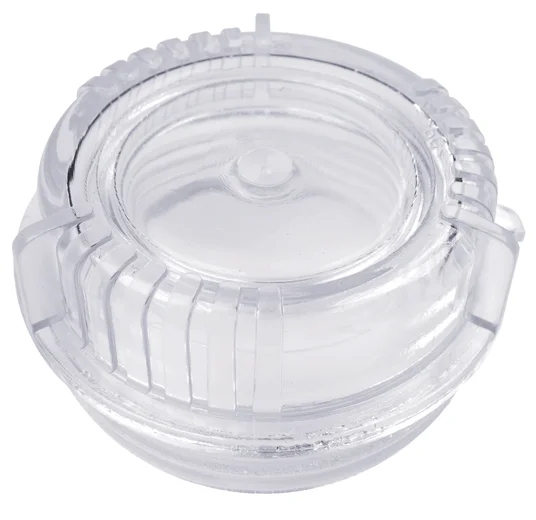 ფილტრის ხუფი filter cap, transparent