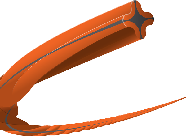 ძუა ტრიმერის TRIMMER LINE WHISPER TWIST 2,0